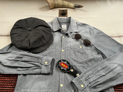 Lee 101 chore shirt - shirt, salt