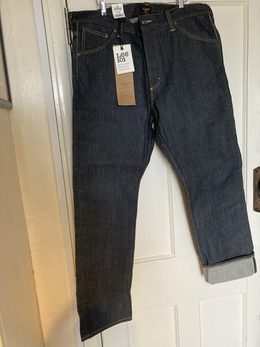 Lee 101b selvedge cinch back - selvedge.,