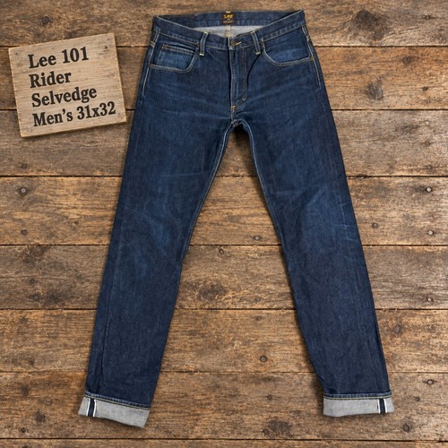 Lee 101 rider selvedge jeans - 101,