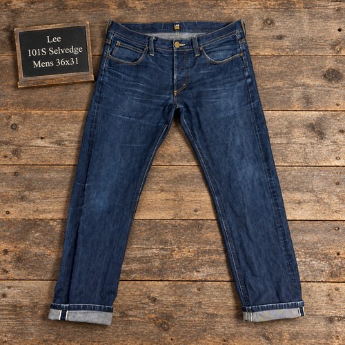 Lee 101s selvedge mens jeans - 101s,