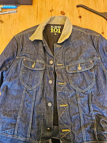 Lee 101 blue engineered - blue,
