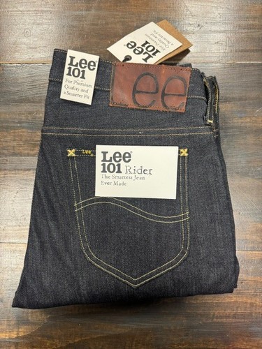 Lee 101z rider raw - lee, indigo