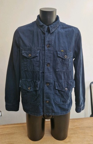 Lee 101 indigo hbt workwear - lee,
